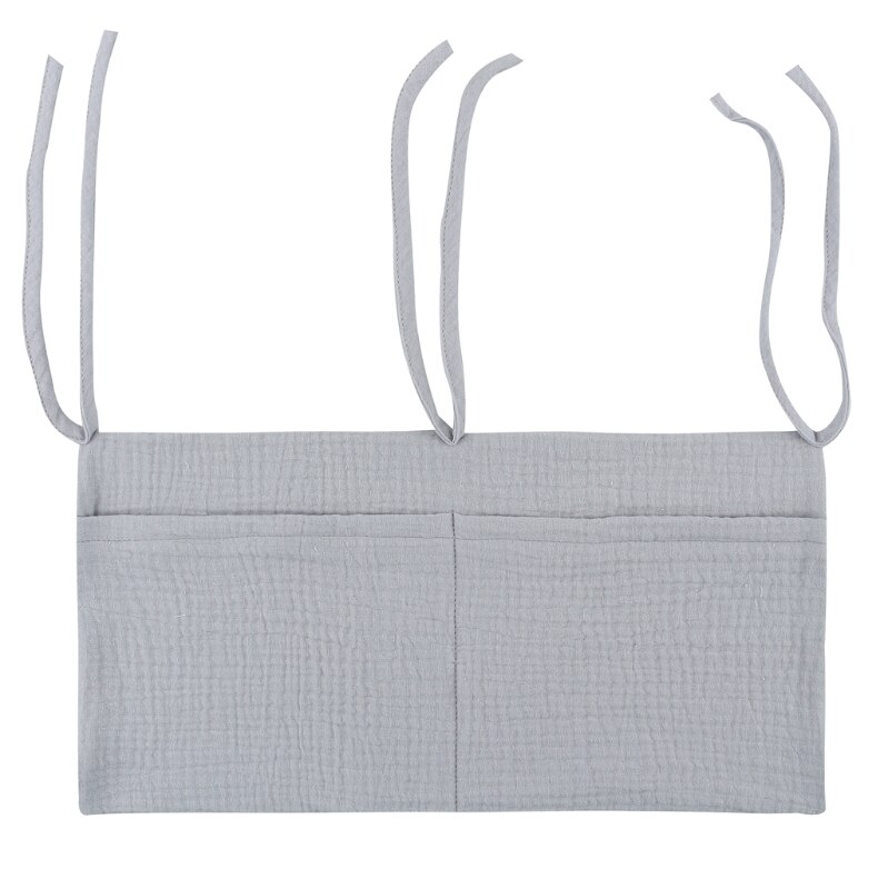 Bolsa de almacenamiento portátil para cuna de bebé, organizador multifuncional para cabecero de cama de recién nacido, ropa de cama para niños, bolsa de pañales: 44