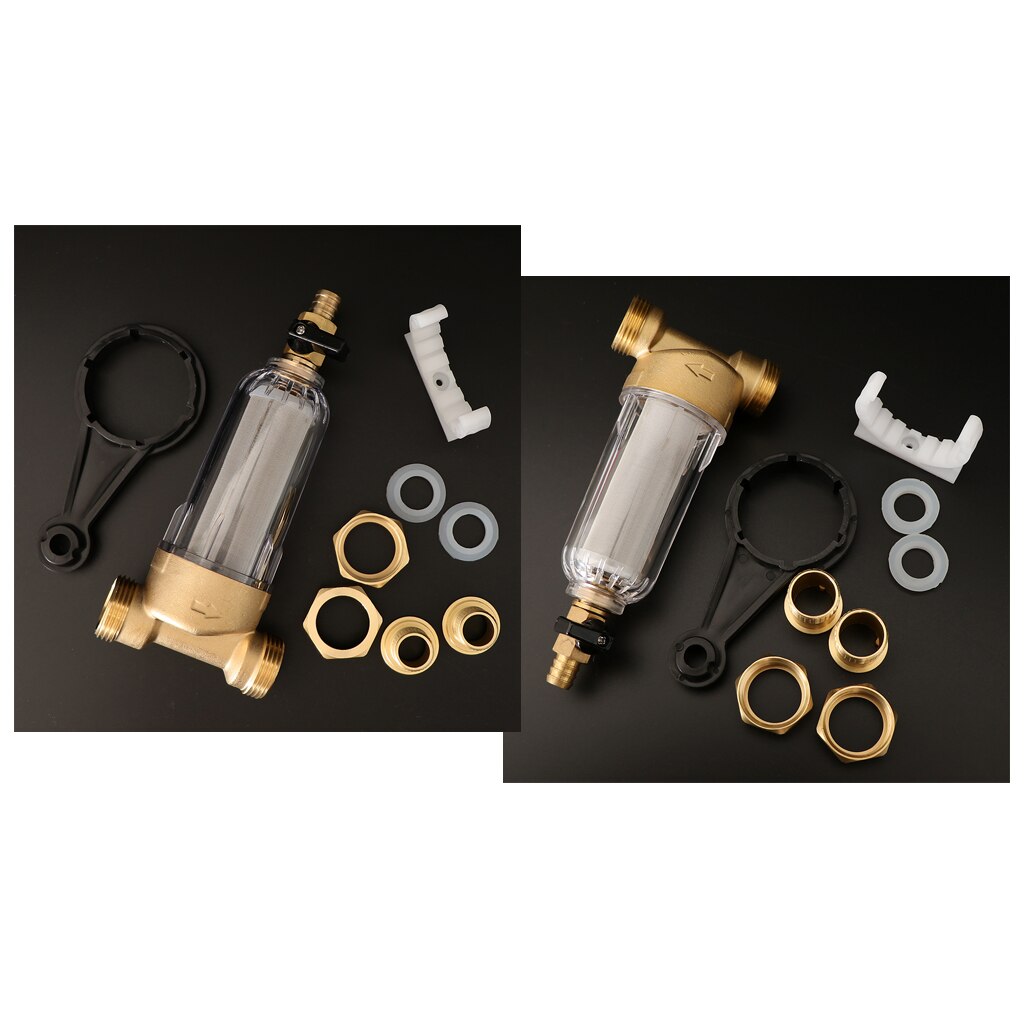 Reusable Sediment Spin Down Replacement Water Pre Filter Water System Kitchen Dishwasher and