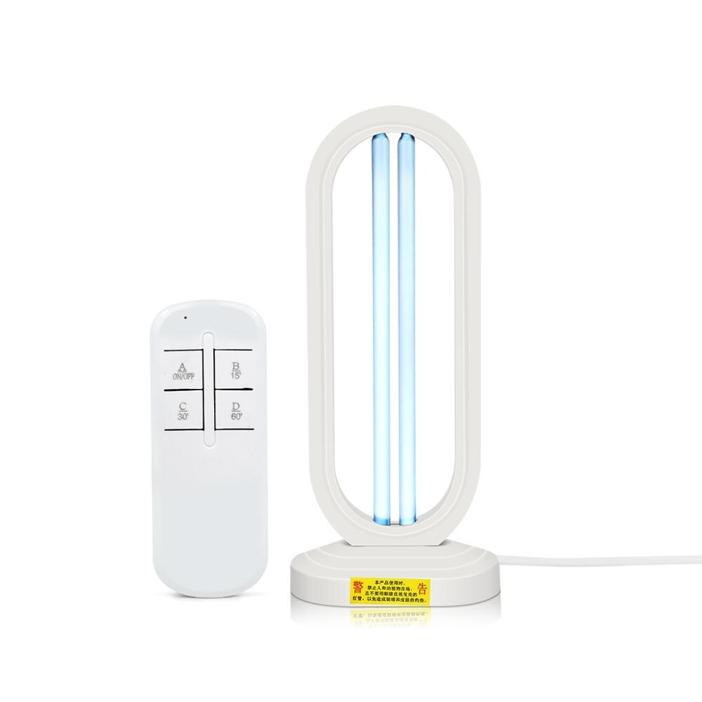 Lamp uv licht kiemdodend desinfectiemiddel ontsmettingsmiddel  o3 decodor ontsmettingsmiddel uv sterilisator bacteriedodend ultraviolet kwarts uvc lamp: Wit / Ons stekker 110v