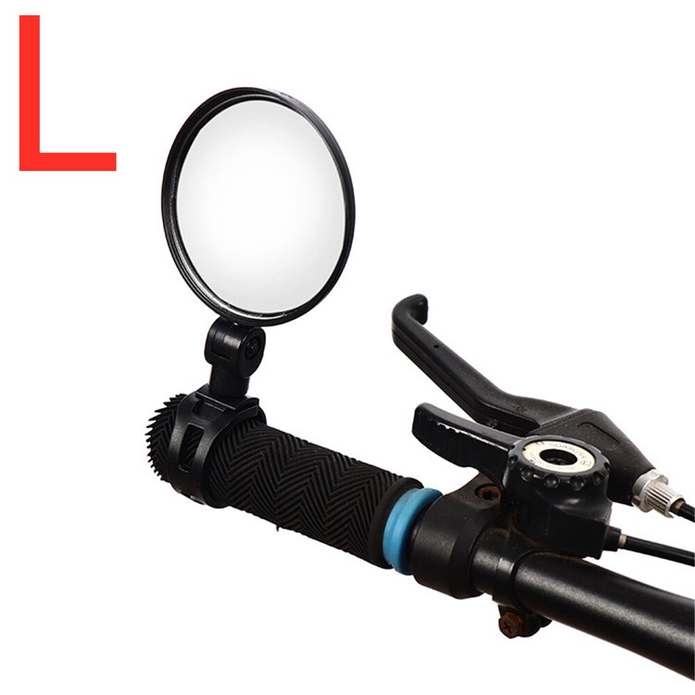 Bicycle Rearview Handlebar Mirrors Mountain Bike Cycling Rear View Mirror Wide Angle 360 Degree Rotate Mirror Bicycle Accessory: Large Round