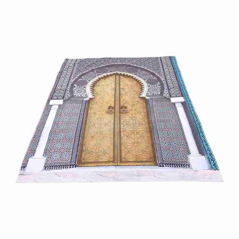 Arabische Decor Collection, Gouden Deur Van Koninklijke Paleis In Fes Marokko Vintage Marokkaanse Kunstwerk Foto, slaapkamer Woonkamer Dorm