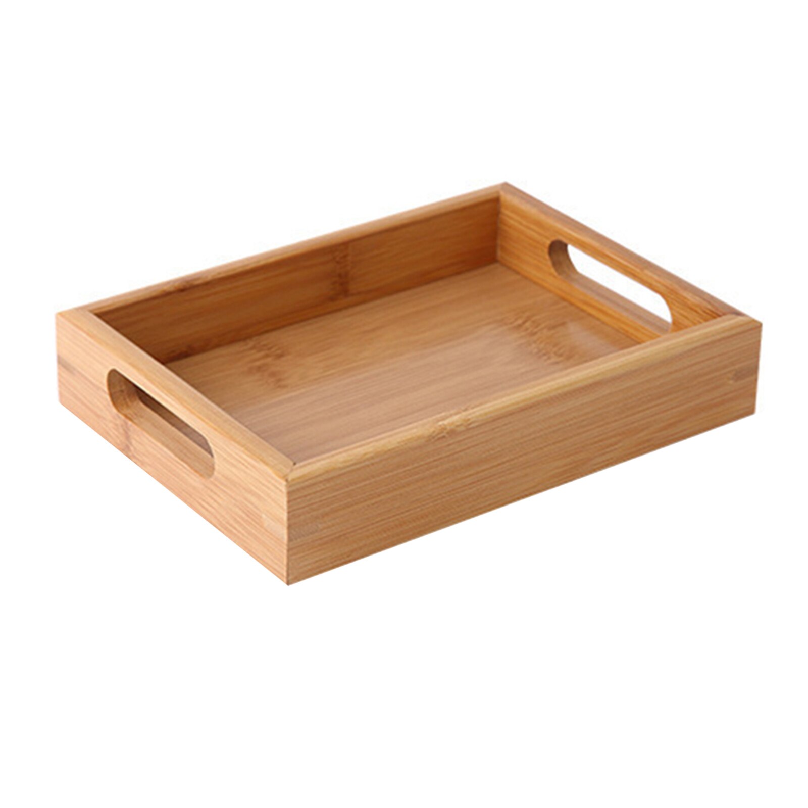 Bamboo Wooden Rectangular Tea Tray Solid Wood Tray Home Dry Tea Tray Kung Fu Tea Cup Tray Wooden Hotel Dinner Plate for food