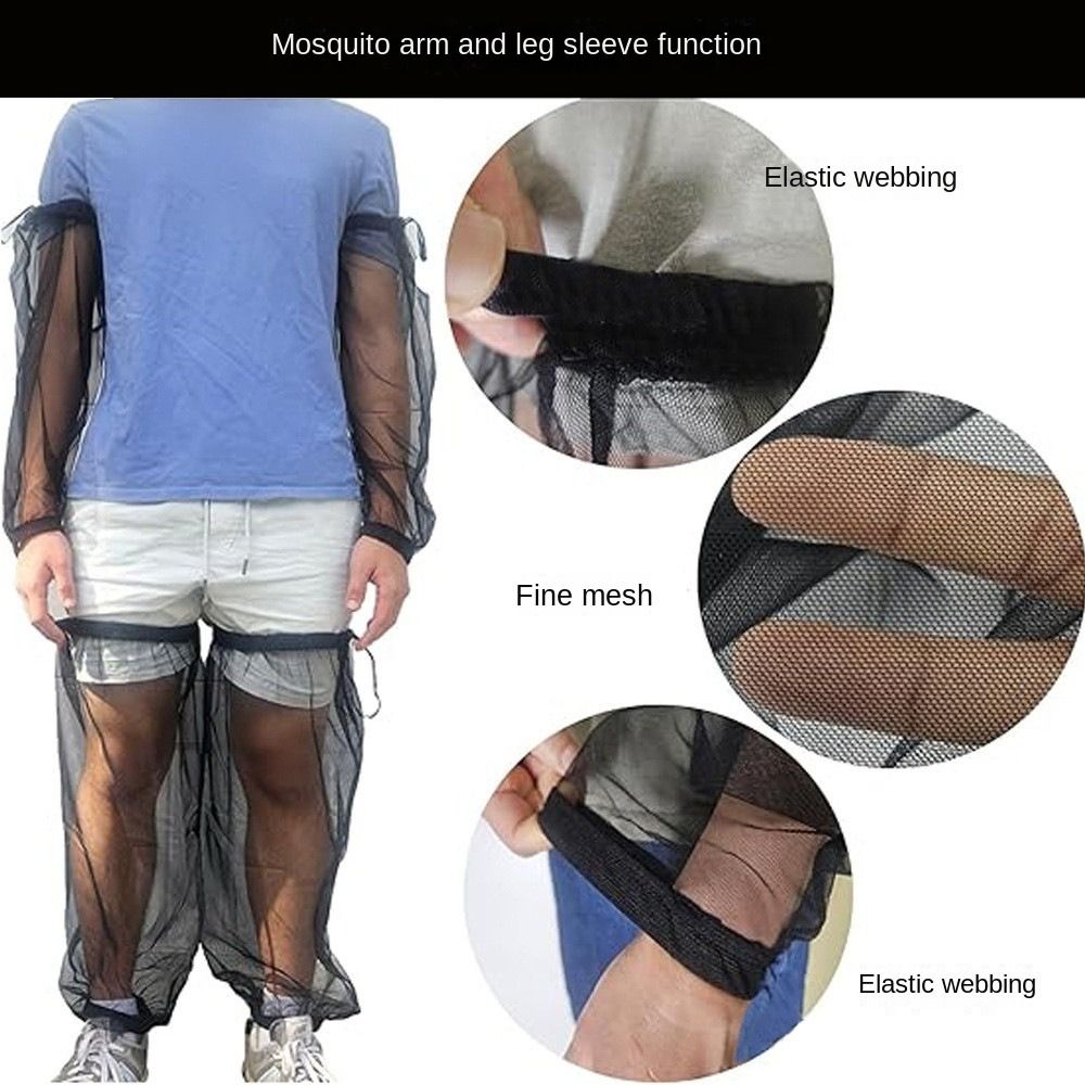 Nuove maniche per zanzariere traspiranti maglia Leggere Zanzariere anti-zanzara da campeggio