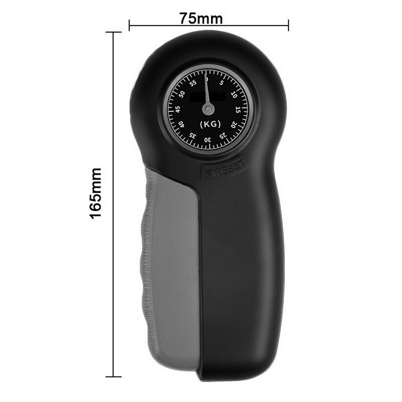 Dynamomètre à main poignée puissance Force mètre main Force puissance 121lb / 55kg: B