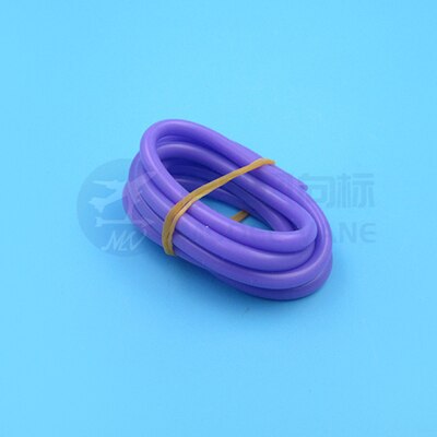 1 M di Calore Resistente di Acqua di Raffreddamento del Tubo 3*5mm 4*7 millimetri di Silicone Raffreddato Ad Acqua Del Tubo Colorato raffreddato ad acqua Tubi In Silicone per RC Barca Jet: purple 3x5mm