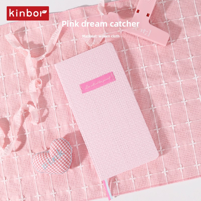 Kinbor Planner Notebook Yearly/Monthly/Weekly Organizer Handbook Goal Tracking Annual Goals Doodling Small Notepad