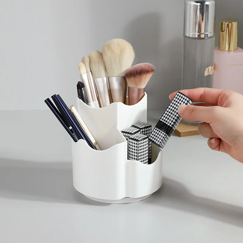 Ferris Wheel 360° Rotating Pen Holder Large Capacity Cute Pencil Storage Box Desktop Organizer School Office Stationery