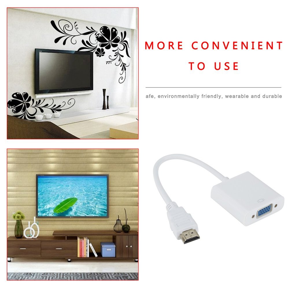 Hdmi Zu Vga Conversion Kabel Mit Usb Power Versorgung Hdmi Zu Vga Adapter Kabel Mit Audio Und Netzteil Tv box