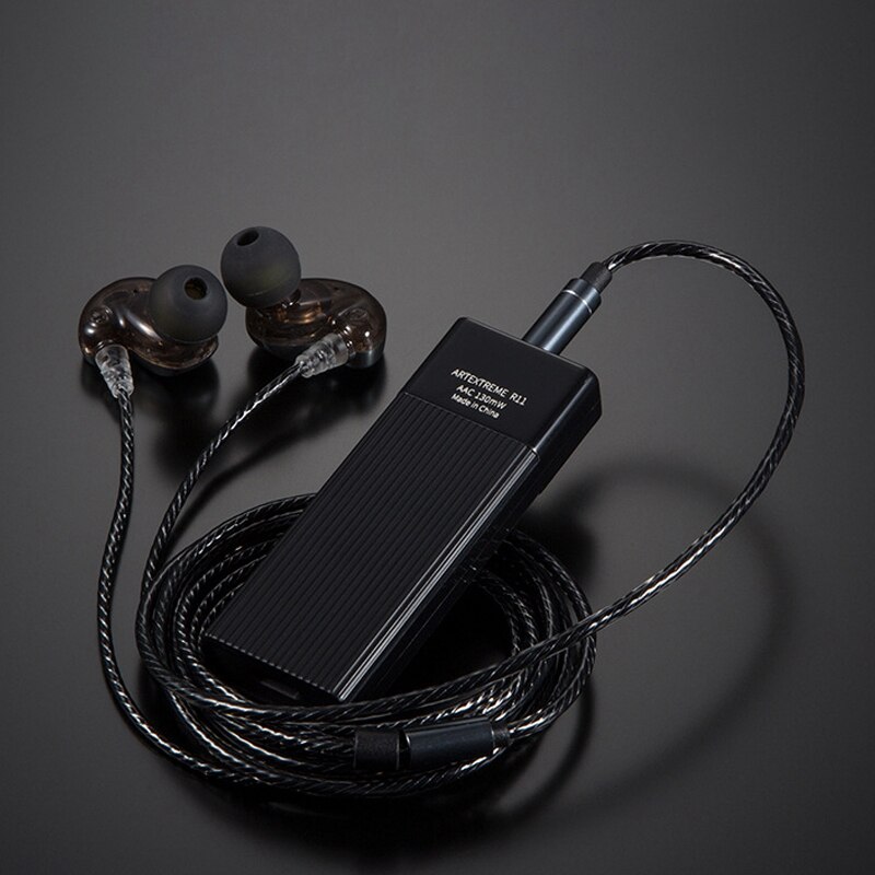 R12 hovedtelefonforstærker bluetooth 5.0 csr dac amp usb lydkort høj effekt til telefoner  mp4 computere spilkonsoller o