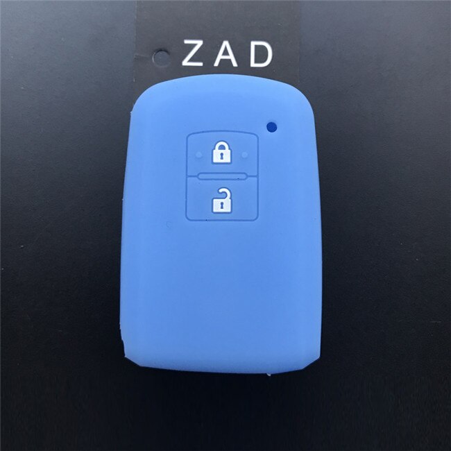 silicone Rubber Car Key Cover Case Bag Holder Shell for Toyota Camry RAV4 Yaris Avalon auris 2 Buttons Smart Car key