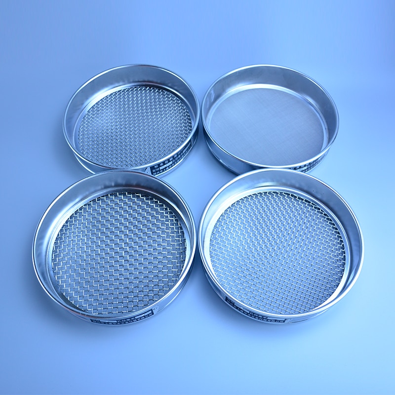 Dia 20cm From 2mesh To 28mesh Stainless Steel Net Chroming Body Test Sieve Standard Test Sieve Laboratory sieve