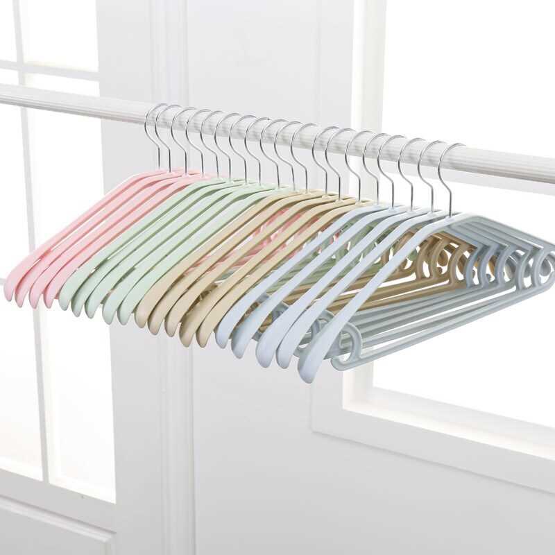 MICCK 5pcs/lot Plastic Portable Clothes Hanger Indoor Clothes Airer No Slip Hangers For Skirts Panty Socks Underwear Rack Stand