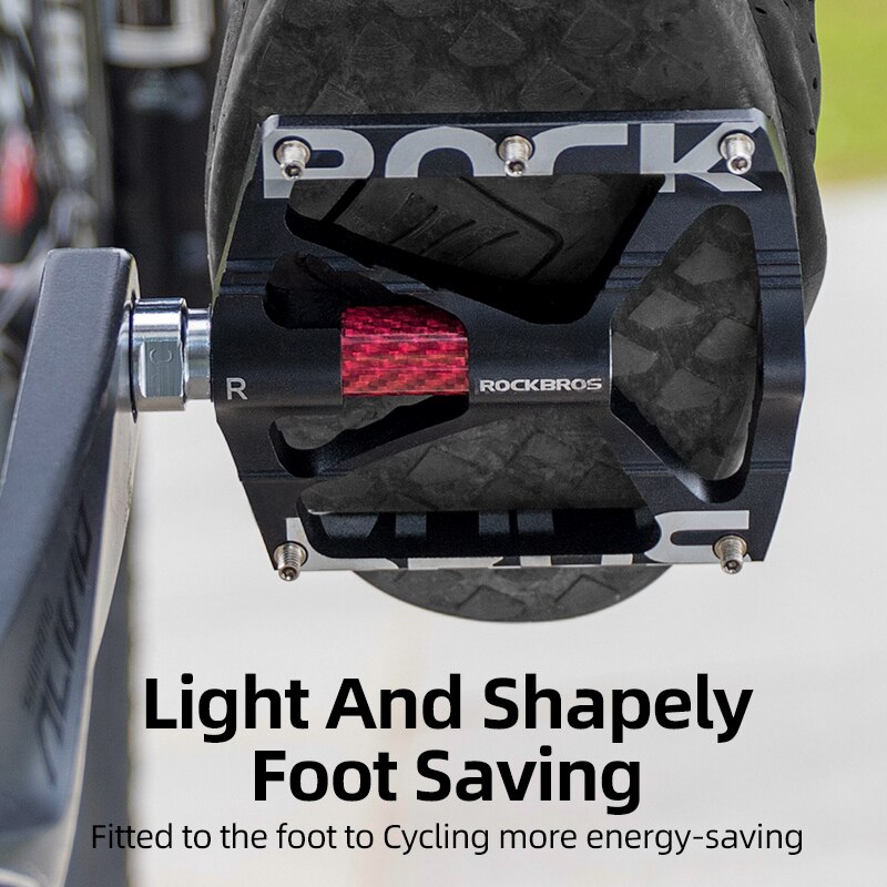 ROCKBROS – pédales de vélo ultralégères et réfléchissantes, accessoires de cyclisme