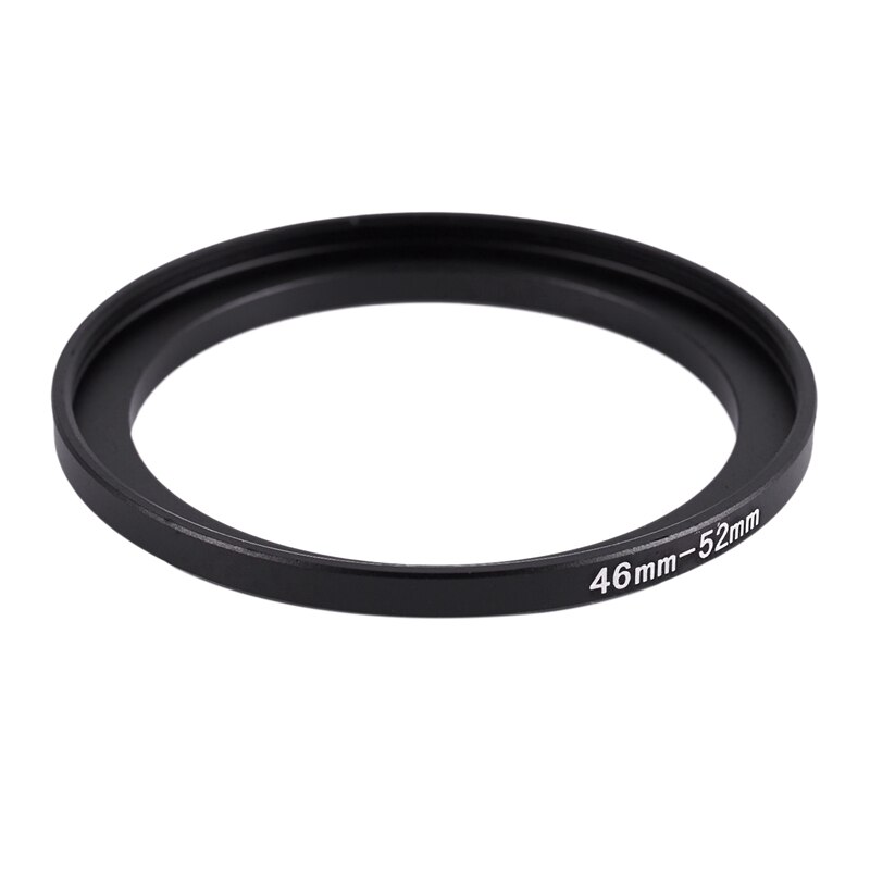 RISE-2Pcs Camera Onderdelen Lens Filter Step Up Ring Adapter Zwart-46Mm-62Mm &amp; 46Mm-52Mm