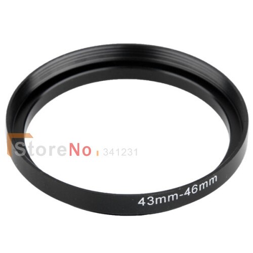 43-46mm 43 tot 46mm metalen step up ringen lens adapter met tracking nummer