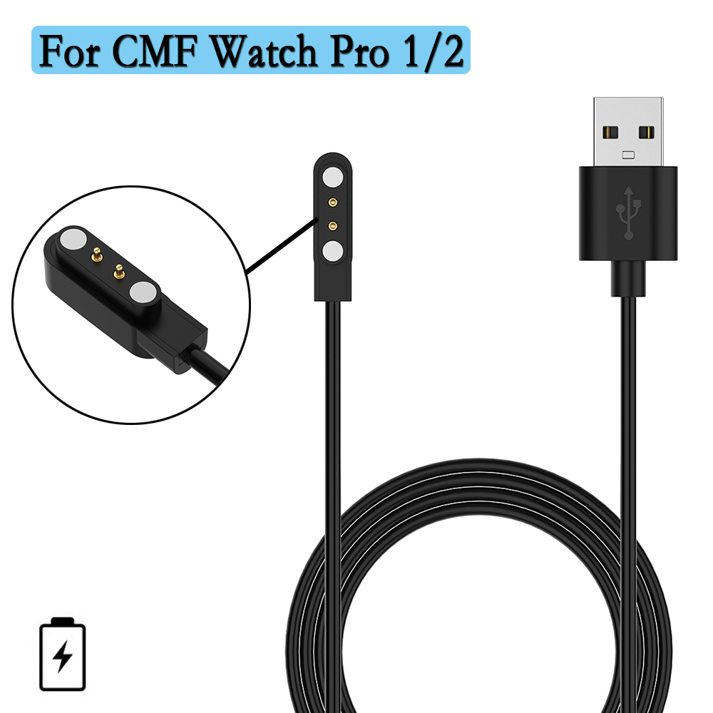 120 cm Lader Draad Opladen Voor CMF Horloge Pro 2 USB Kabel Smartwatch Lading Opladen Dock Voor CMF Horloge Pro 1