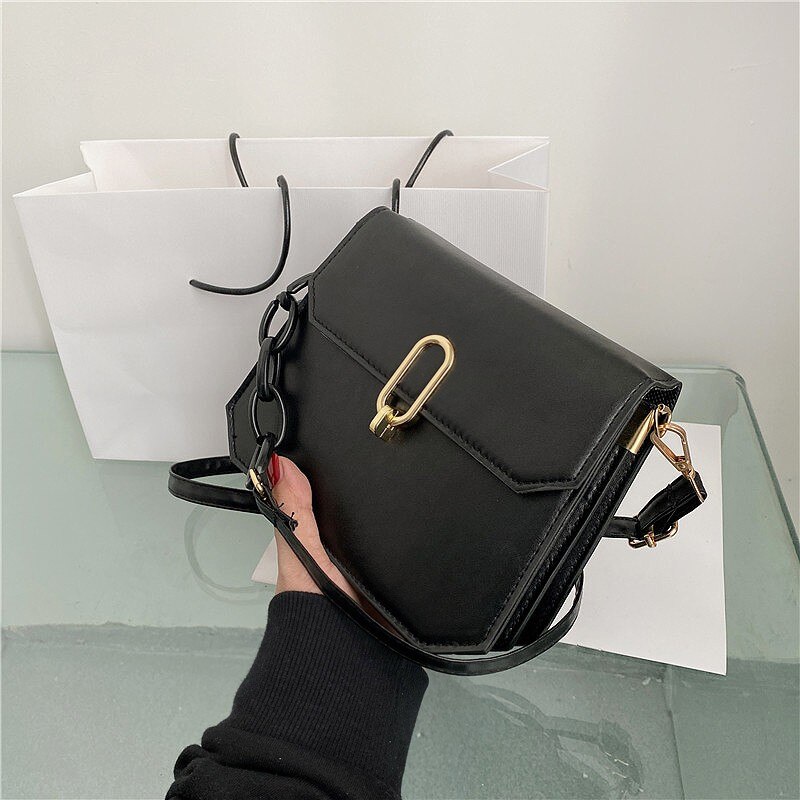 Pu Leather Ladies Handbag Shoulder Bag Casual Messenger Bags