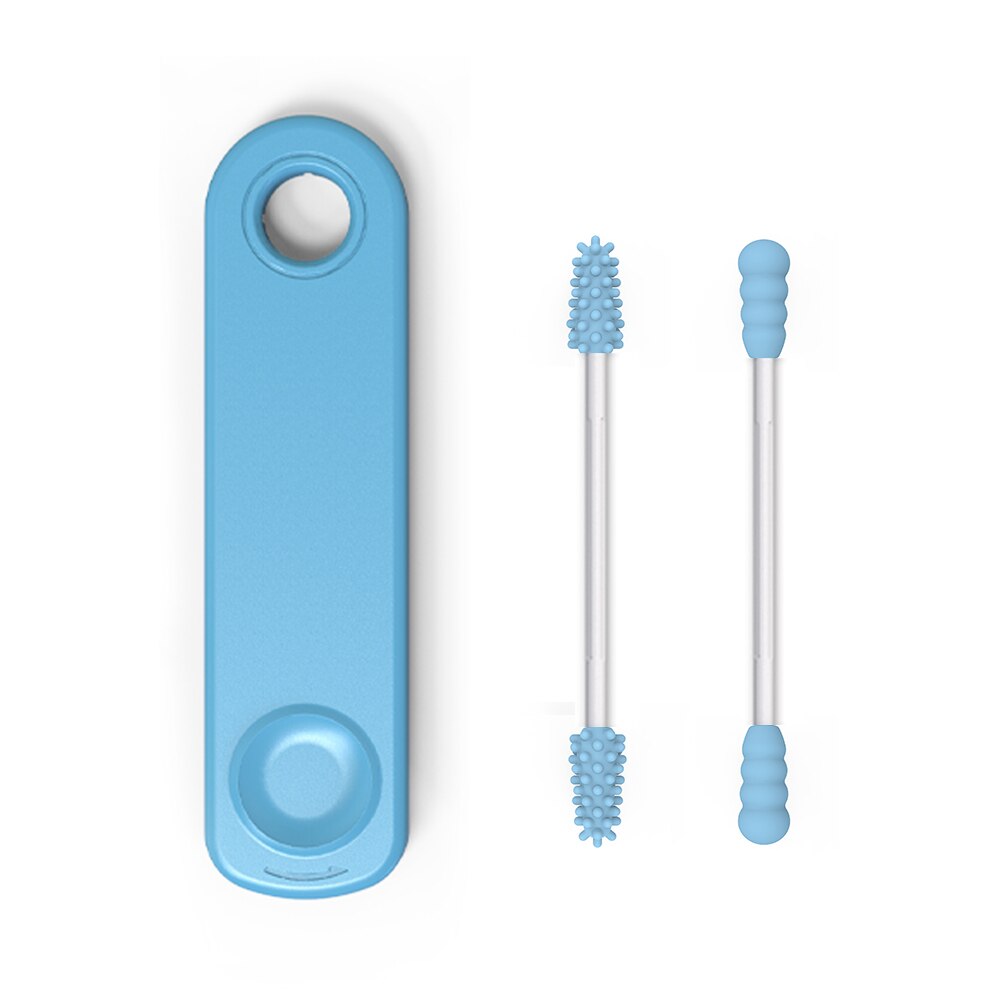 2Pcs/box Reusable Cotton Swab Ear Cleaning Cosmetic Silicone Buds Swabs Sticks For Cleaning Makeup: 83