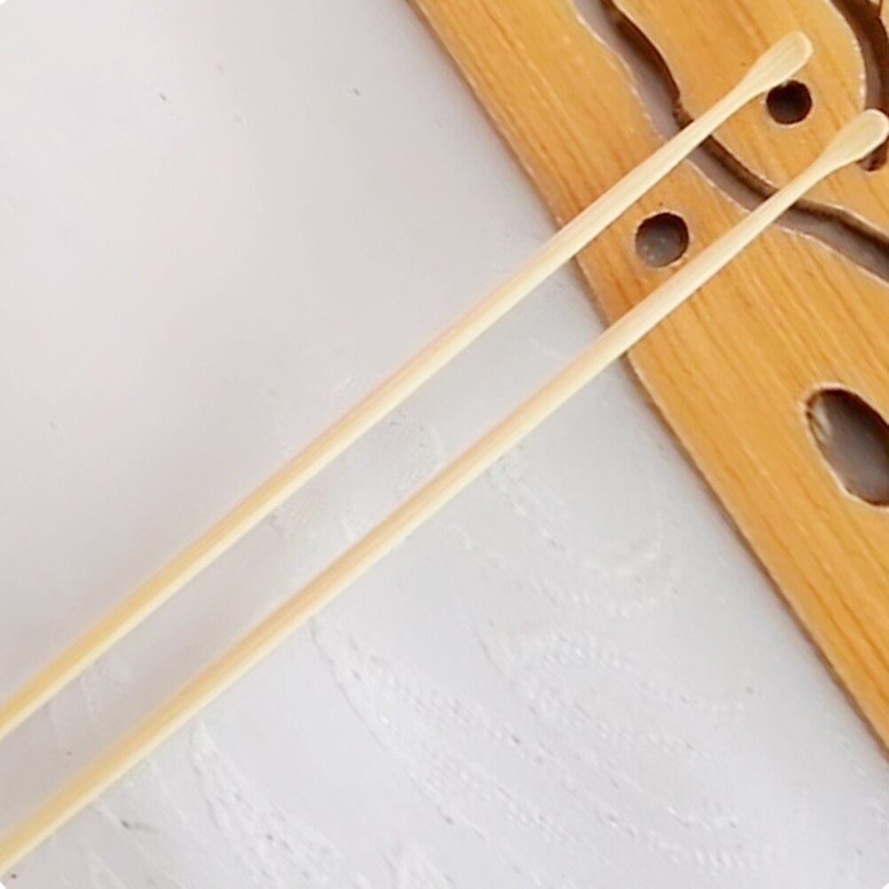 5 stücke Holz Ohr wählen Haushalt Bambus Reinigung Ohr Löffel Reiniger Entferner-Werkzeug Für Hause Krankenhaus Gesundheit Pflege (Zufällig stil)