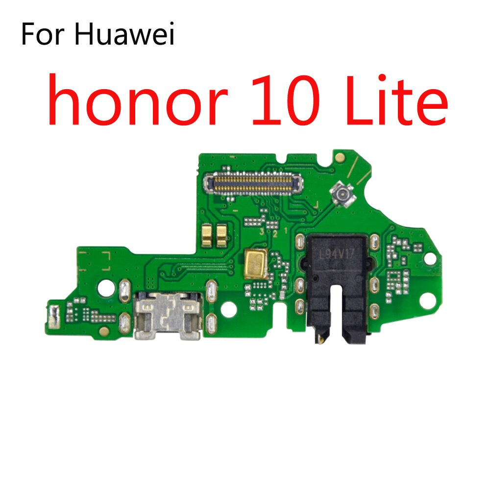 1 sztuk dla Huawei honor 8 9 10 20 lite 8c 8x max 9i v8 v9 v20 USB ładowarka pokładzie złącze ładowania Dock Flex Cable naprawy części: For honor 10  lite