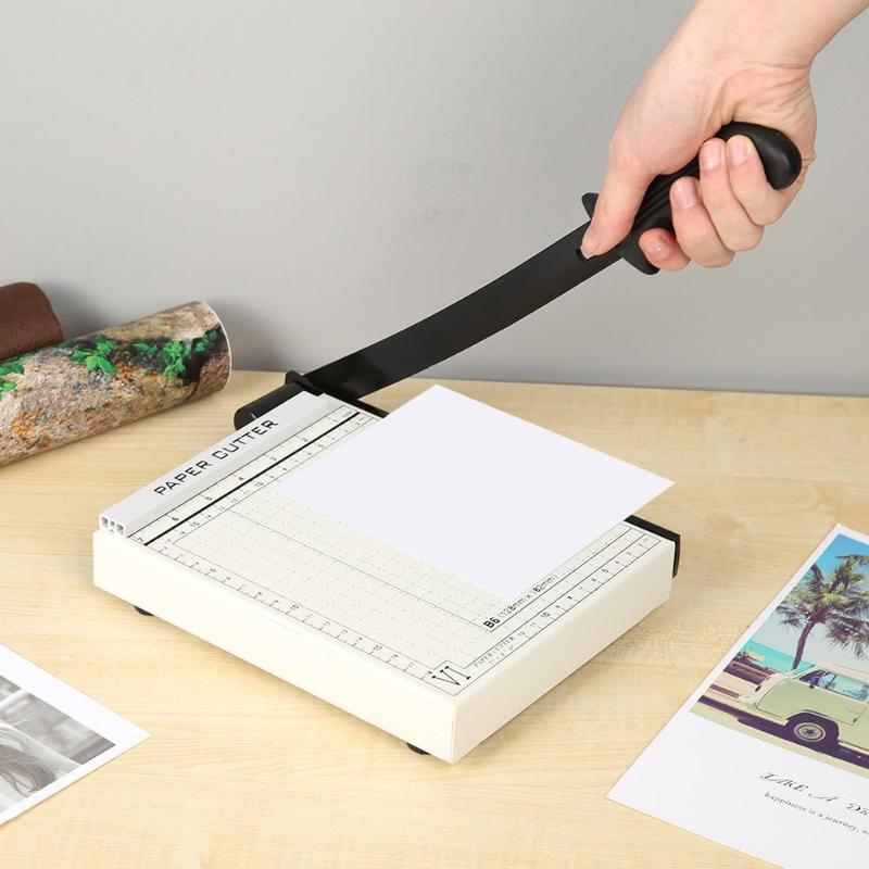Professionele A5 Papier Guillotine Cutter Trimmer Home Office School Paper Photo Card Craft Verstelbare Snijmachine Gereedschap