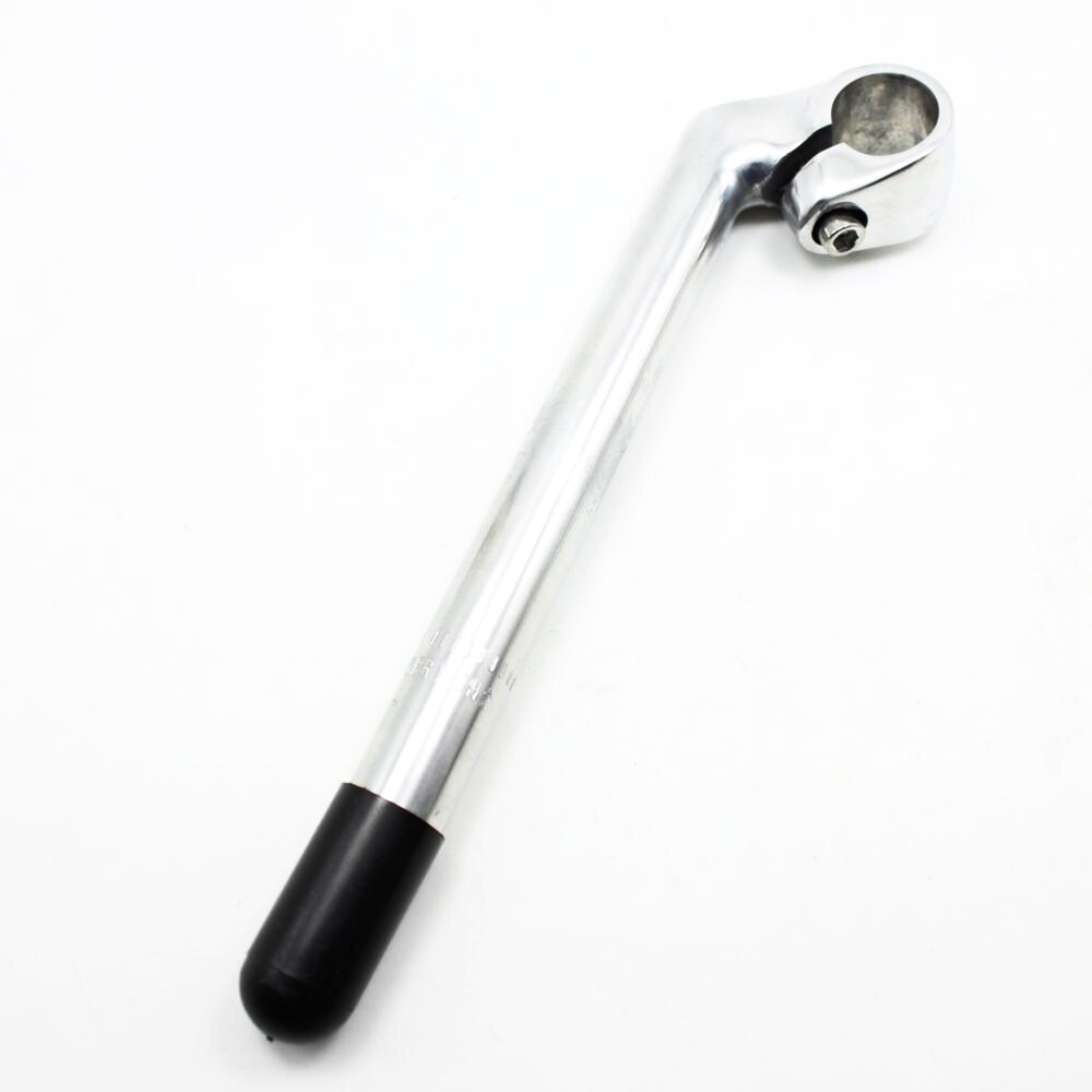 Retro cykelstammar stadscykel bmx skaft huvudrör styr 25.4mm gaffel 22.2mm / 25.4mm cykel framgaffel huvud tillbehör: Silver-