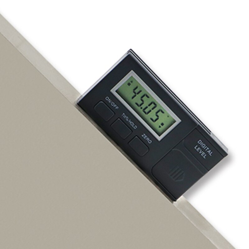 360 Graden Mini Digitale Gradenboog Inclinometer Elektronische Niveau Doos Magnetische Base Meetinstrumenten: rectangle type