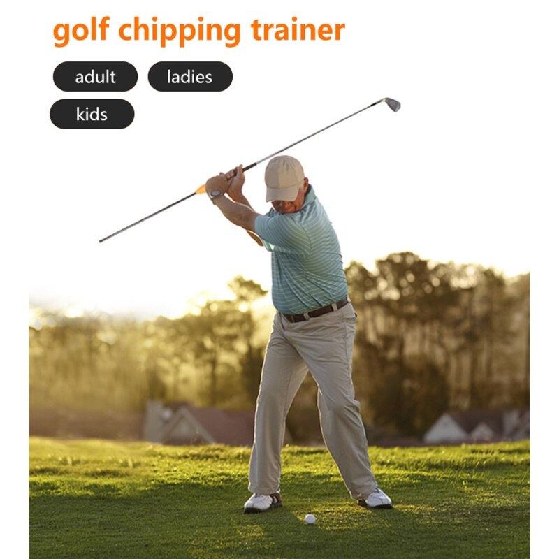 Portable Golf Swing Impact Training Aid Tool Posture Correction Improve Rhythm