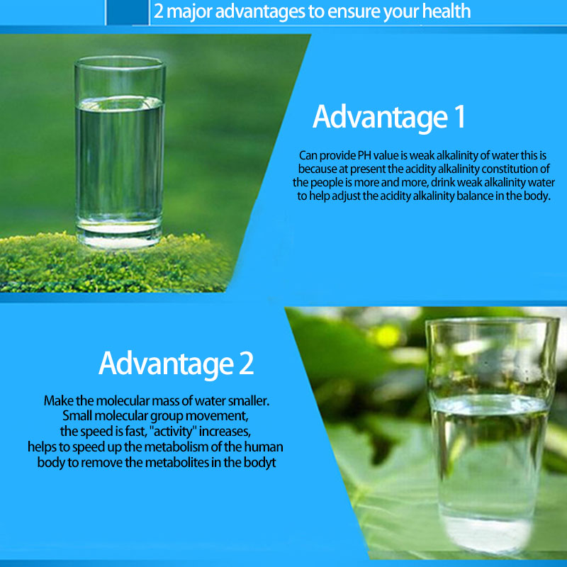 Water Purifier Ionizer Stick Raise PH Neg Charged Structured Water Alkaline Water Purifier