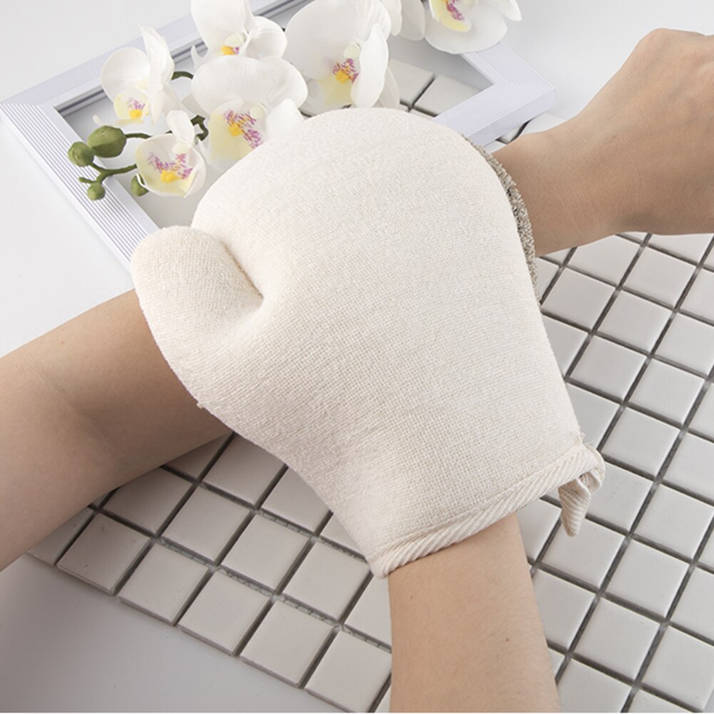 Badevanter eksfolierende brusehandsker tør spa antibakteriel sundhed combo til tør hud cellulite generelt