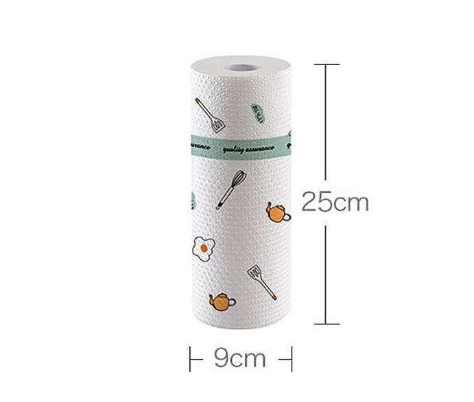 Kitchen Accessories Storage Holder Vacuum Sucker Paper Towel Rack Adhesive Bathroom Towel Shelf Wall Hanging Roll Paper Rack WJ: Random pattern