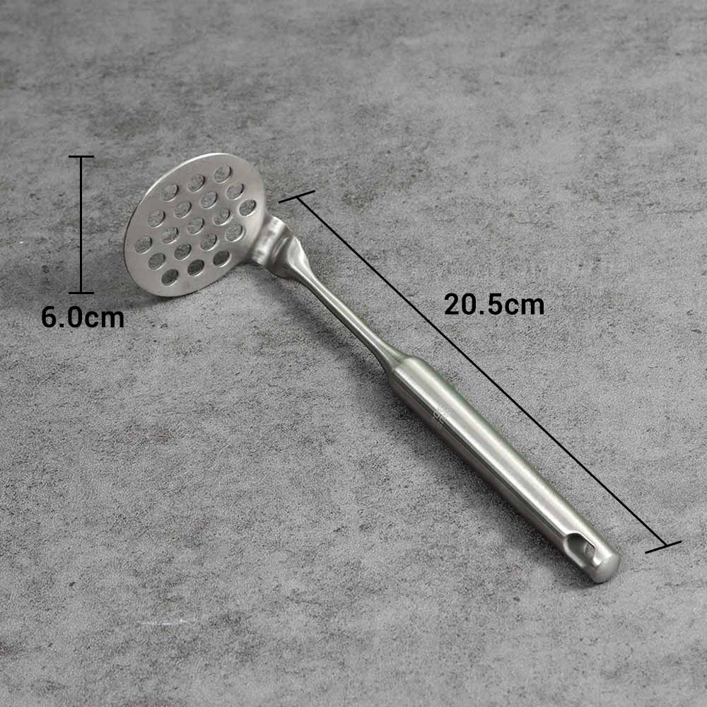 Vegetable Potato Masher Fruit Tools Mashed Potatoes Ricer Juice Accessories Kitchen Press Potatoe Cooking Stainless Steel Tool: small