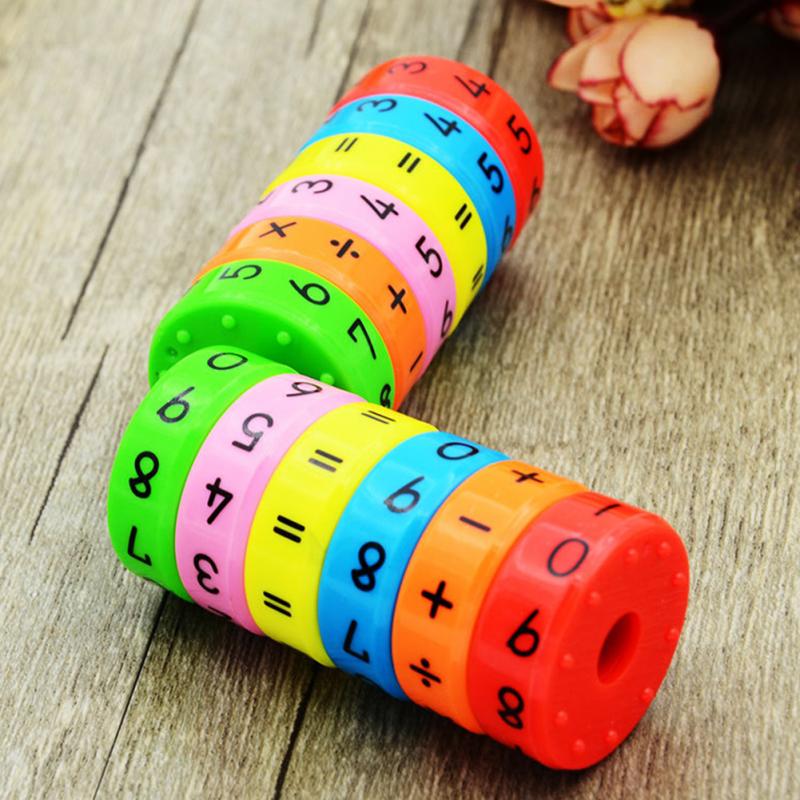 Baby Kids Learning Developmental Veelzijdige Flap Abacus Houten Magnetische Rekenkundige Leren Speelgoed