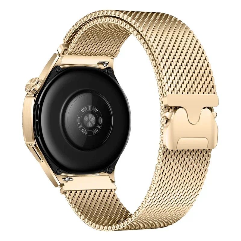 Pulseira de laço magnético milanês, 18mm 22mm 20mm para galaxy watch 7 6 5 4 40mm 44mm para huawei gt5pro gt4 pulseira de aço inoxidável: XXL / Hortelã