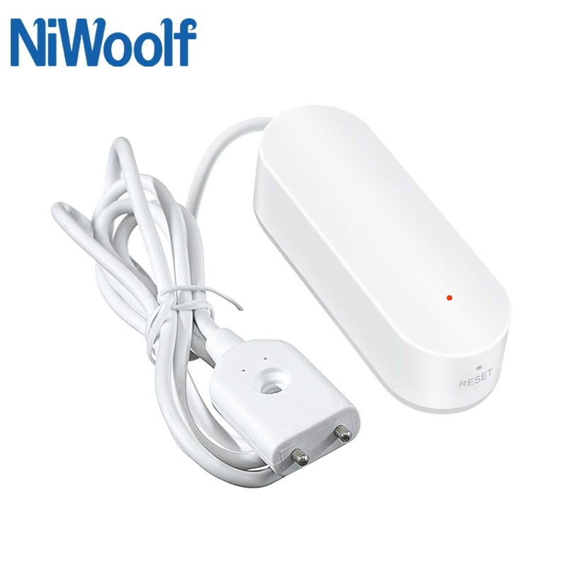 Tuya Wifi Water Lekkage Detectoren Water Valve Sensor Compatibel Met Tuyasmart/Smart Leven App