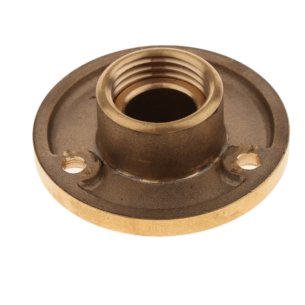 Tapón de drenaje de bronce fundido para Garboard, apto para barcos, orificio de 1 pulgada de diámetro