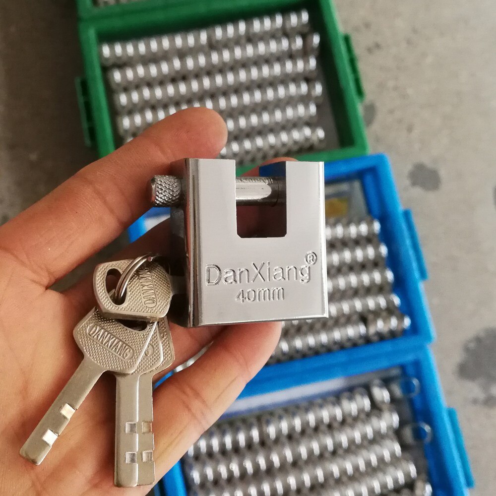 Top Security Container Garage Trailer Padlock Heavy Duty with 3 Keys