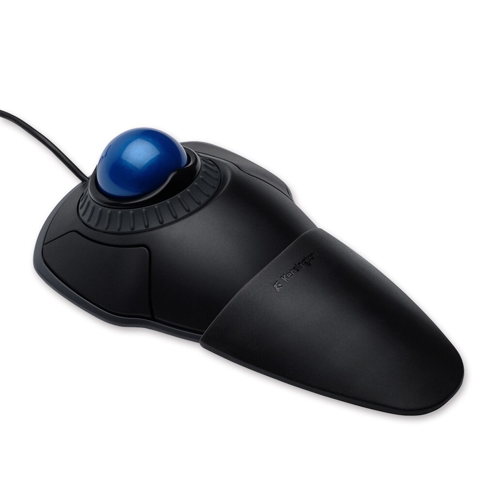 Kensington Original Orbit Trackball Mouse with Scroll Ring Optical USB for PC or Laptop with Retail Packaging K72337 K72500