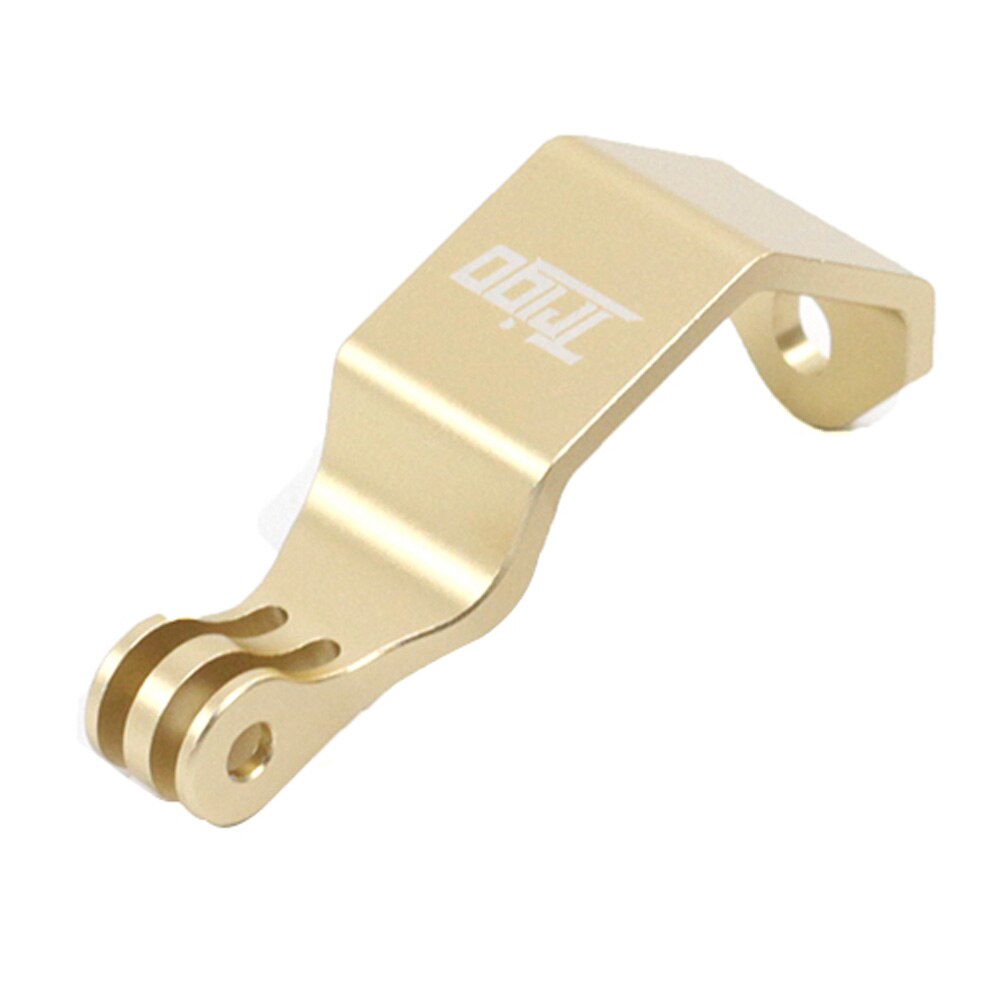 Fietskoplamphouder voorvork sportcamerahouder voor brompton 3 sixty opvouwbare fiets racefiets gopro cateye gaciron niterider: Alleen gouden gopro
