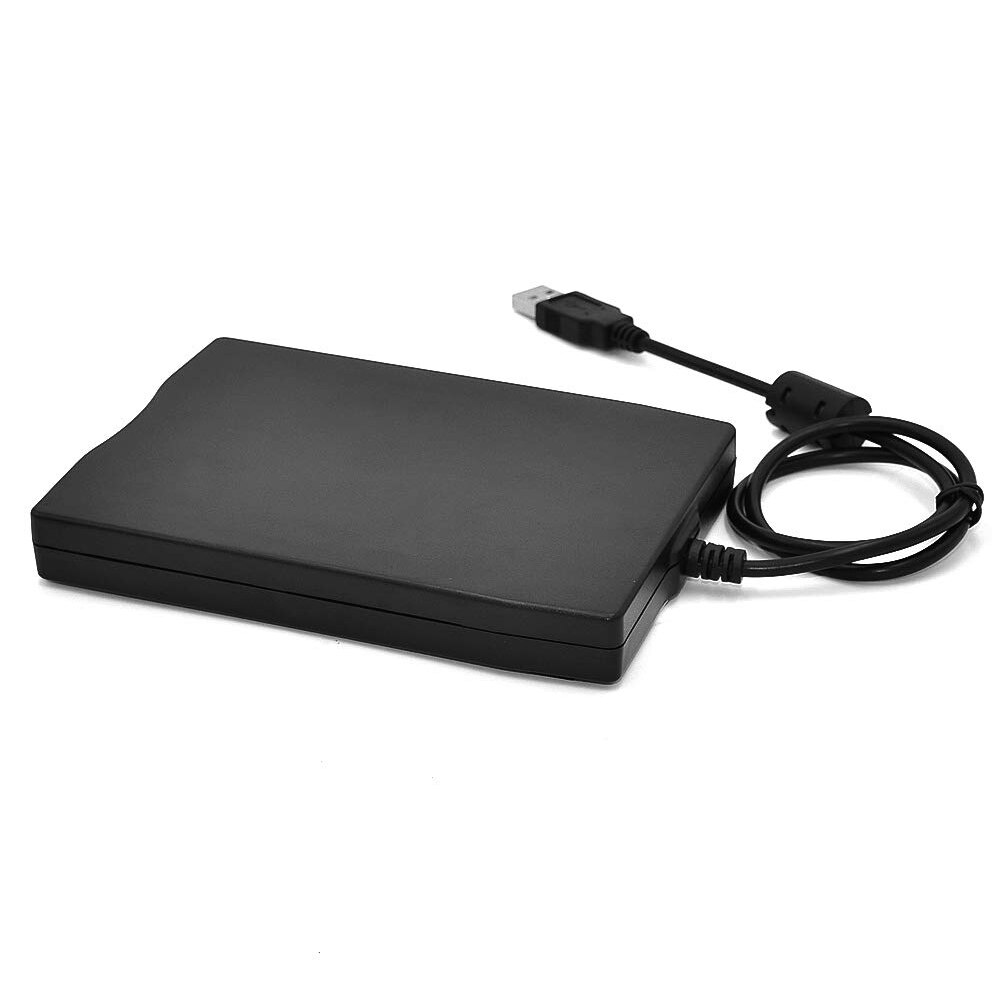 Zeadow 3.5" USB External Floppy Disk Drive Portable 1.44 MB FDD For PC Windows 2000/XP/Vista/7/8/10/Mac Plug And Play