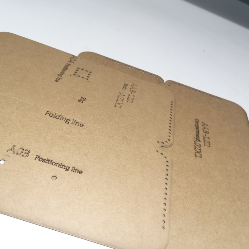 DIY Leather Craft Sewing Pattern Kraft Paper Template Women Envelope Clutch Purse Handbag Long Wallet Card Holder