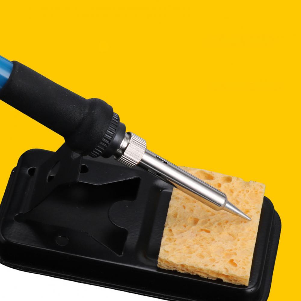 100Pcs Lassen Spons Hoge Temperatuur Weerstand Herbruikbare Soldeerbout Vervanging Reiniging Pad Voor Elektrische Soldeerbout