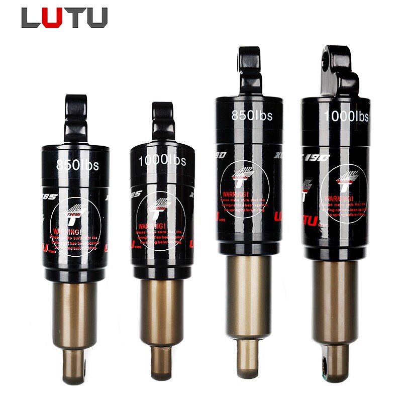 LUTU Bike Rear Shocks 165mm/190mm 850/1000 lbs MTB cross-country downhill bicycle electric hydraulic spring rear shock absorber
