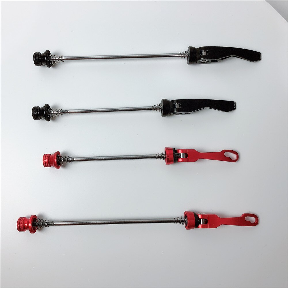 1 Pair Only 98g Alloy Bike Skewer Bicycle QR Quick Release Front 100mm Rear 130mm For Road Bike