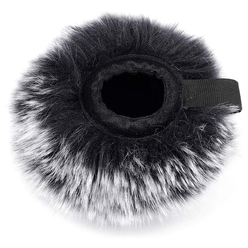 Mikrofonskydd reducerar vindbrus vindrutan mikrofon furry vindruta mikrofön vindruta vindskydd blå för yeti/for yeti pro
