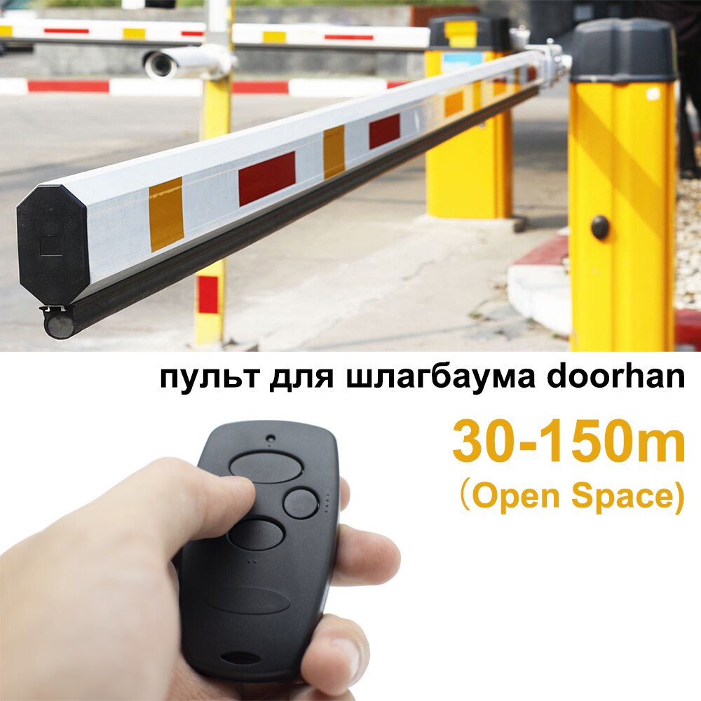 mini DOORHAN ZENDER - 2 poortbediening 433 MHz garageafstandsbediening sleutelhanger voor poort en slagbomen