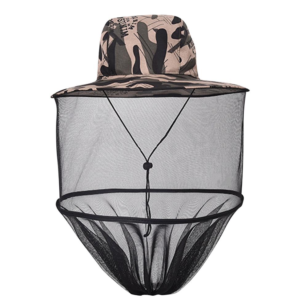 Siatka siatkowa odporna na owady kapelusz na zewnątrz wędkarstwo kapelusz przeciwsłoneczny osłona przeciwsłoneczna maska pszczelarska osłona ochronna czapki wędkarskie narzędzia połowowe: 02