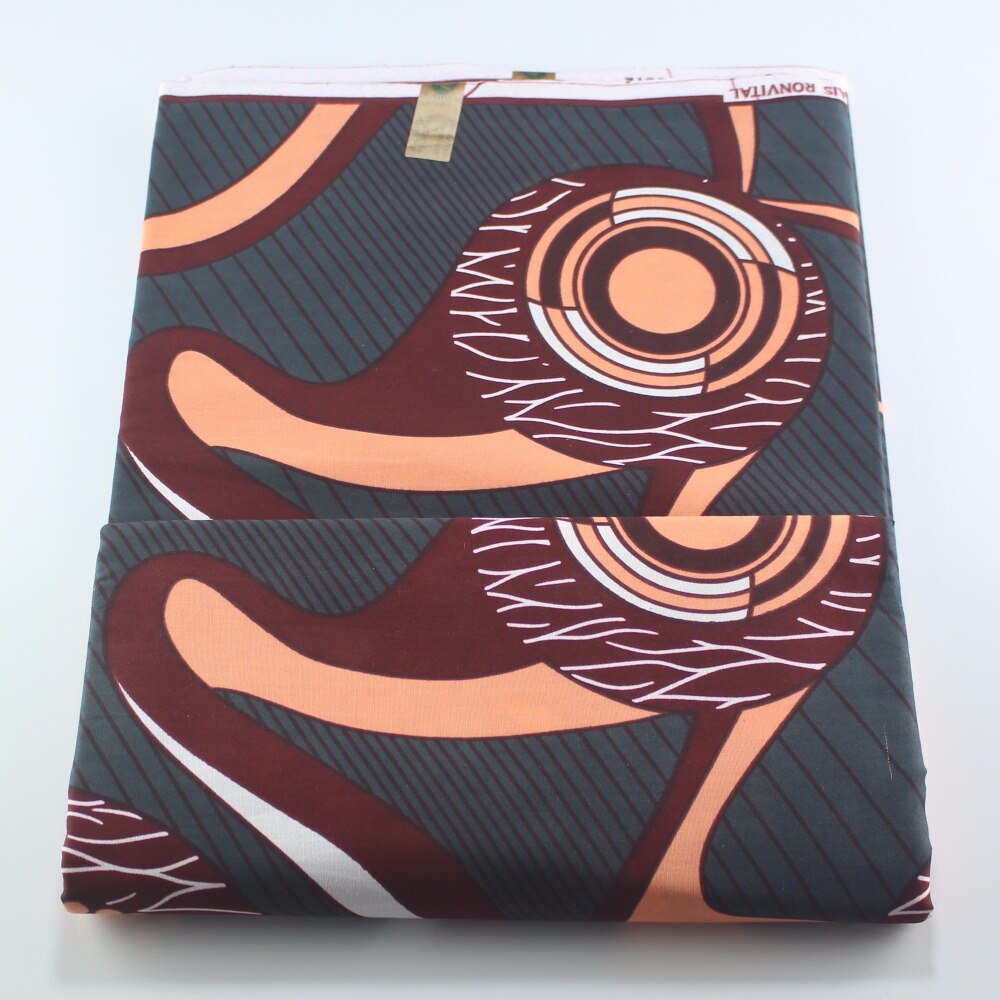Navy Ankara Fashionable 100% cotton ghana wax print fabric african real duch veritable wax