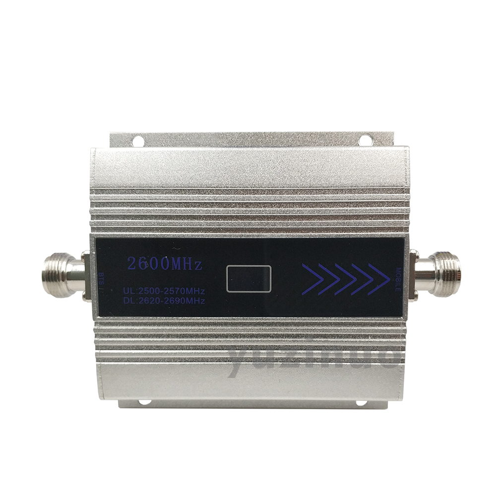 Amplificador móvel celular do sinal do repetidor 4g lte 2600 da rede 4g do sinal do telefone celular do impulsionador fdd lte 2600mhz (faixa de lte 7)