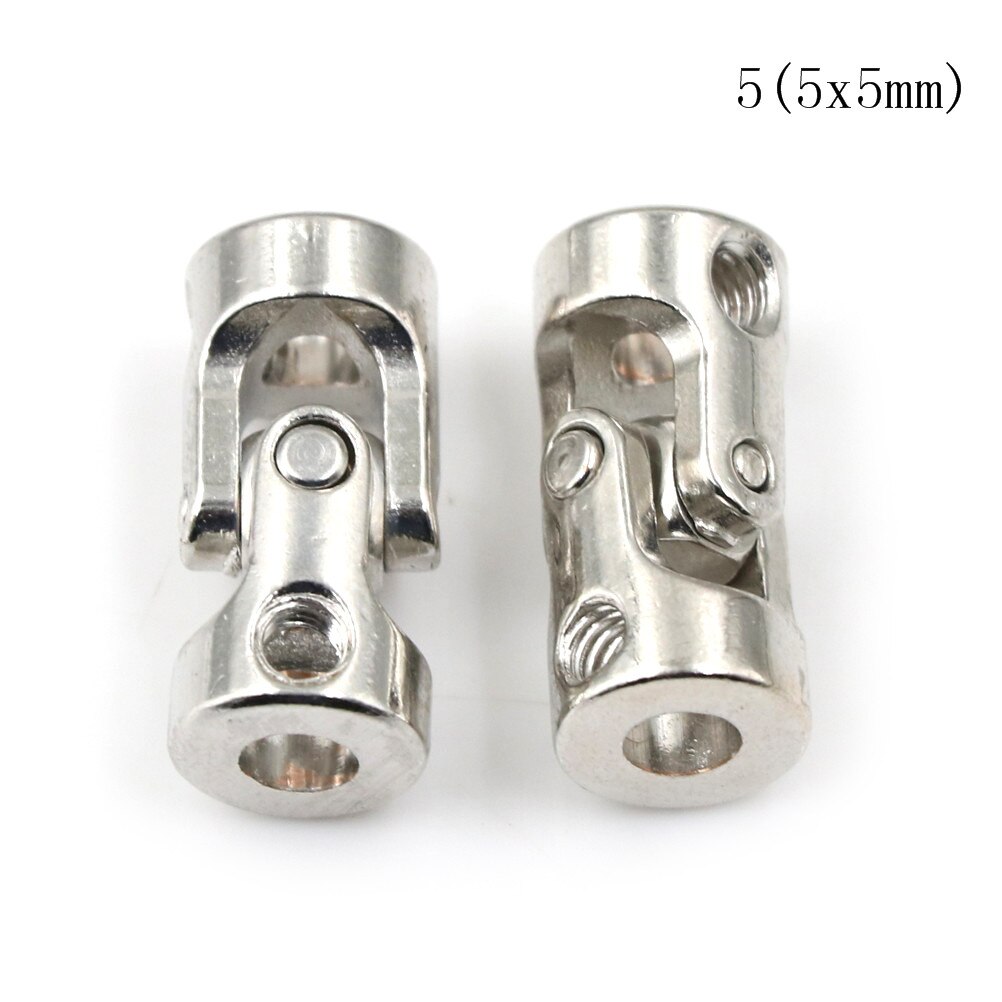 Metallikardaaninivel kardaaniliittimet yleisnivel 4*3mm/4*4mm/5*4mm/5*5mm/5*6/6*6mm rc-veneen osille lisävaruste: 5 x 5